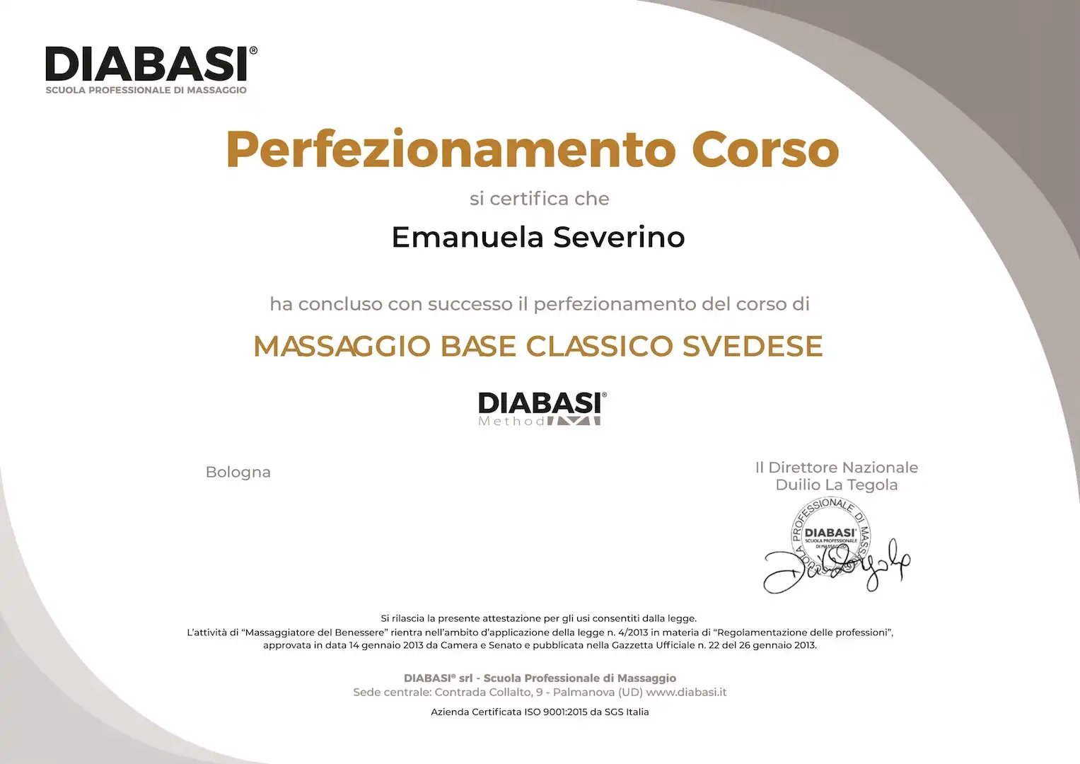 certificato svedese
